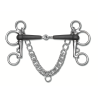 Pelham en caoutchouc, simple brisure