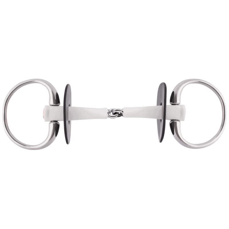 Eggbutt single jointed bit