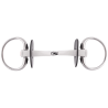 Eggbutt single jointed bit