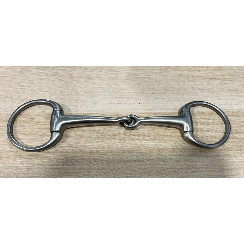 Eggbutt single jointed bit used