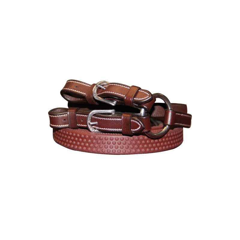 Reins with Ring Bit Loops - Flags and Cup