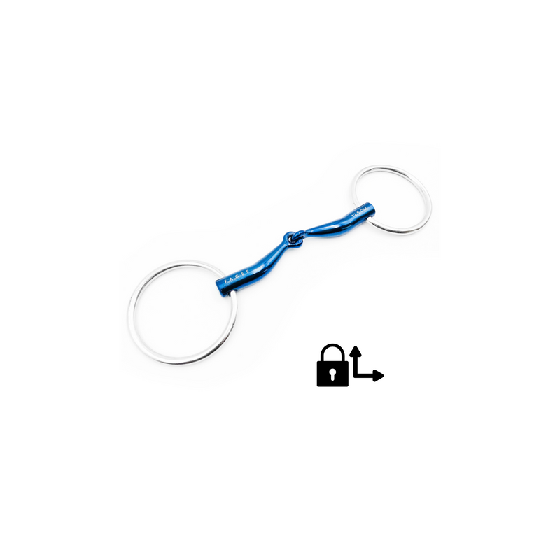 Mors FANNY 2 anneaux simple brisure réversible - Fager | M&M