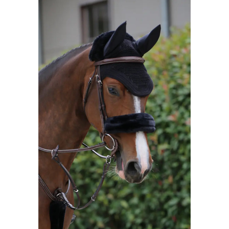 Lambswool cover for noseband Kentucky