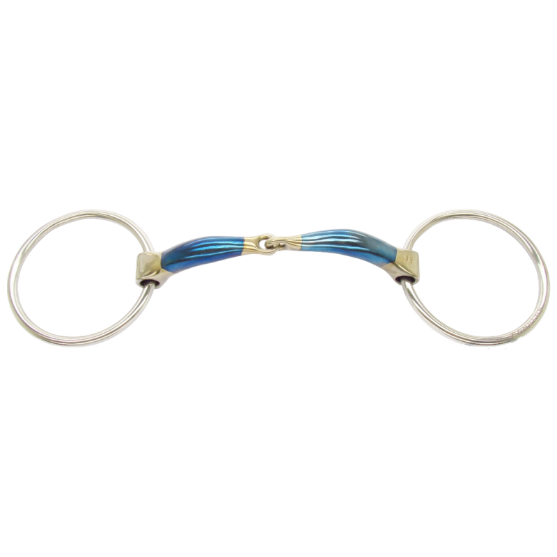 Ergonomic loose ring Snaffle