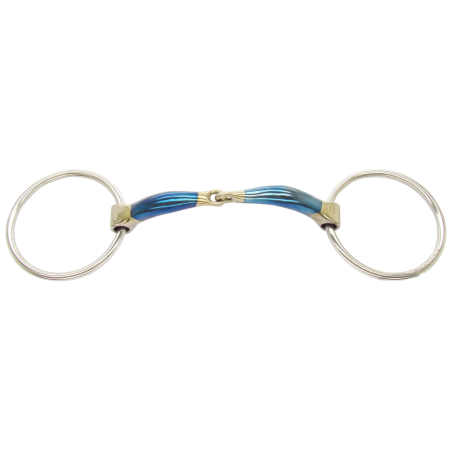 Ergonomic loose ring Snaffle