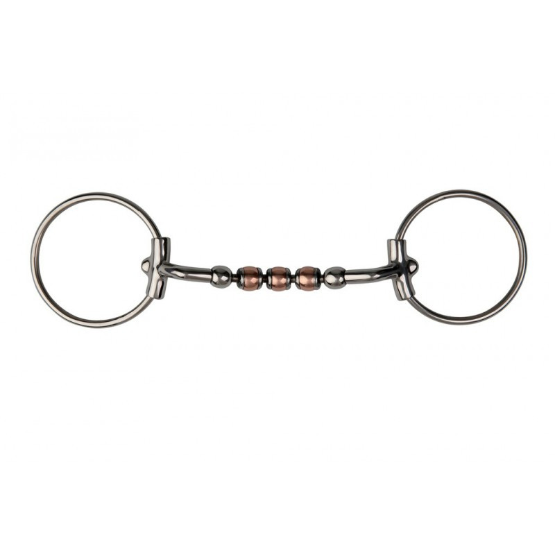 Large loose ring with copper roller Magic Metalab
