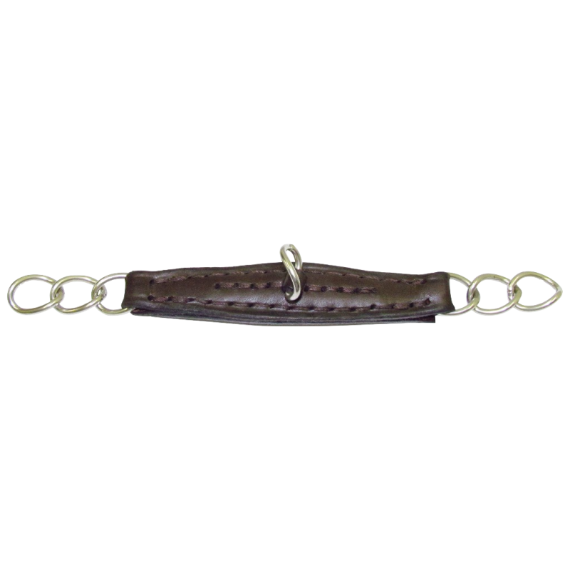 Leather Covered Curb Chain - Bombers | Mors & More