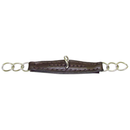 Leather Covered Curb Chain - Bombers | Mors & More