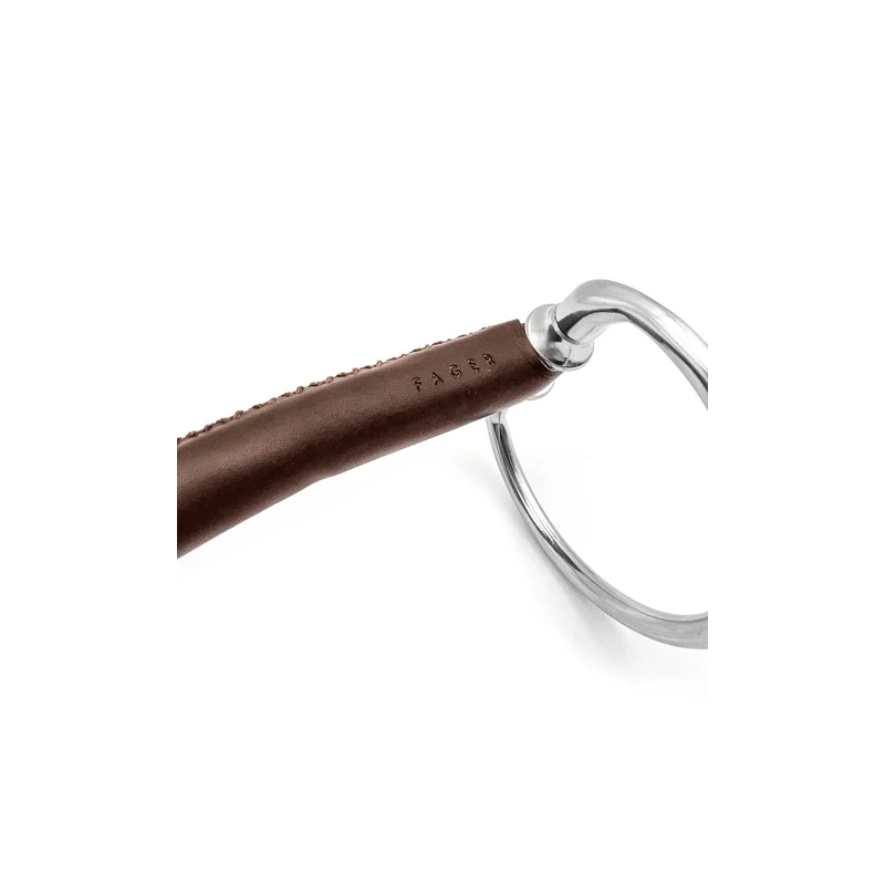 Adam Fixed rings bit with straight leather