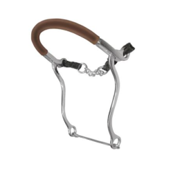 Hackamore with rubber...