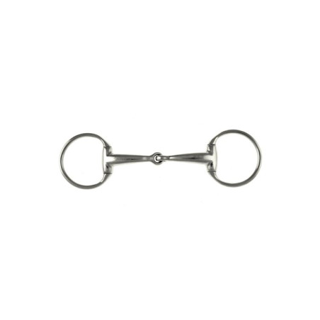 Eggbutt single jointed bit