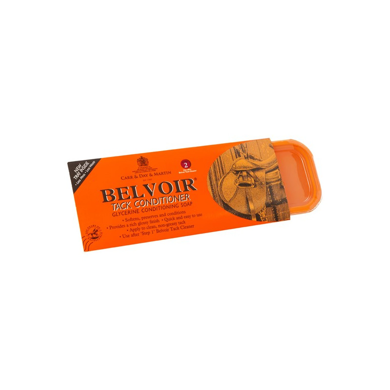 Glycerin leather solid soap Belvoir