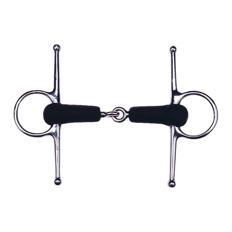 Mors aiguilles simple brisure caoutchouc
