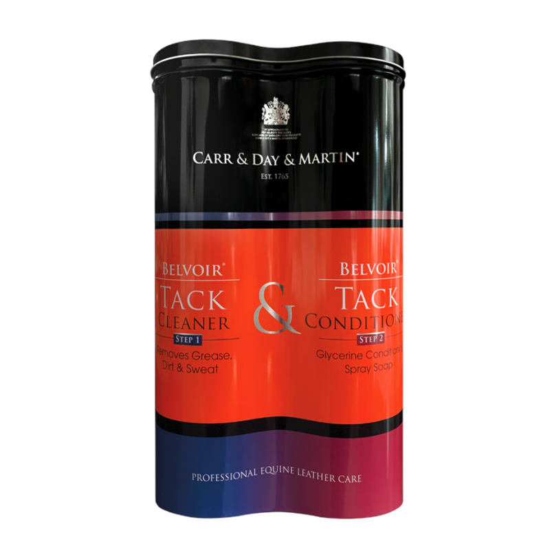Pack Belvoir Tack Cleaner & conditioner Step 1+ Step 2 - 500 ml