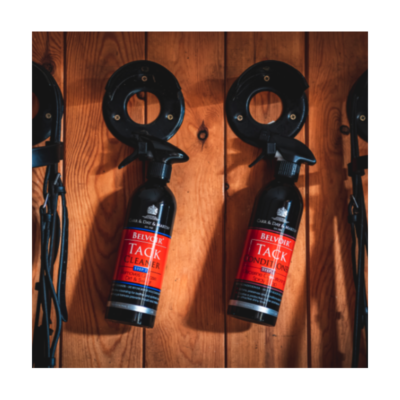 Pack Belvoir Tack Cleaner & conditioner Step 1+ Step 2 - 500 ml