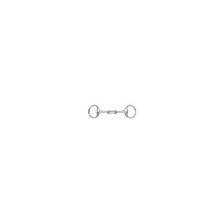 Bradoon eggbutt double jointed French link