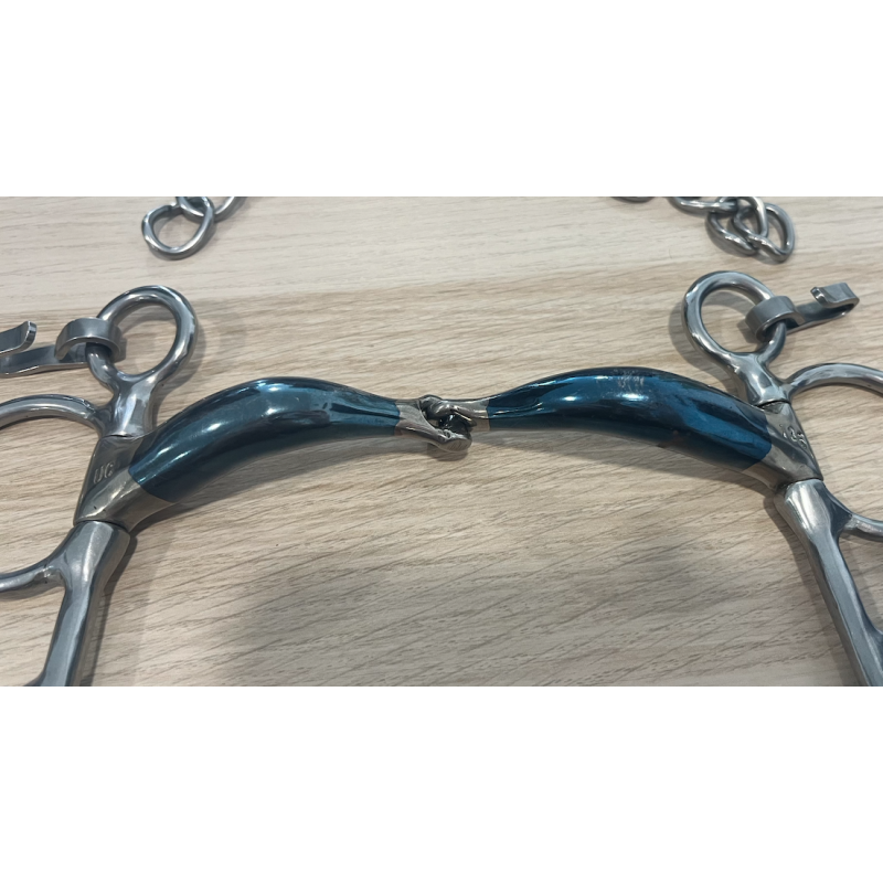 Pelham Snaffle Ultra-Comfy Lock Up used