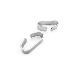 Flat hooks Silver Fager