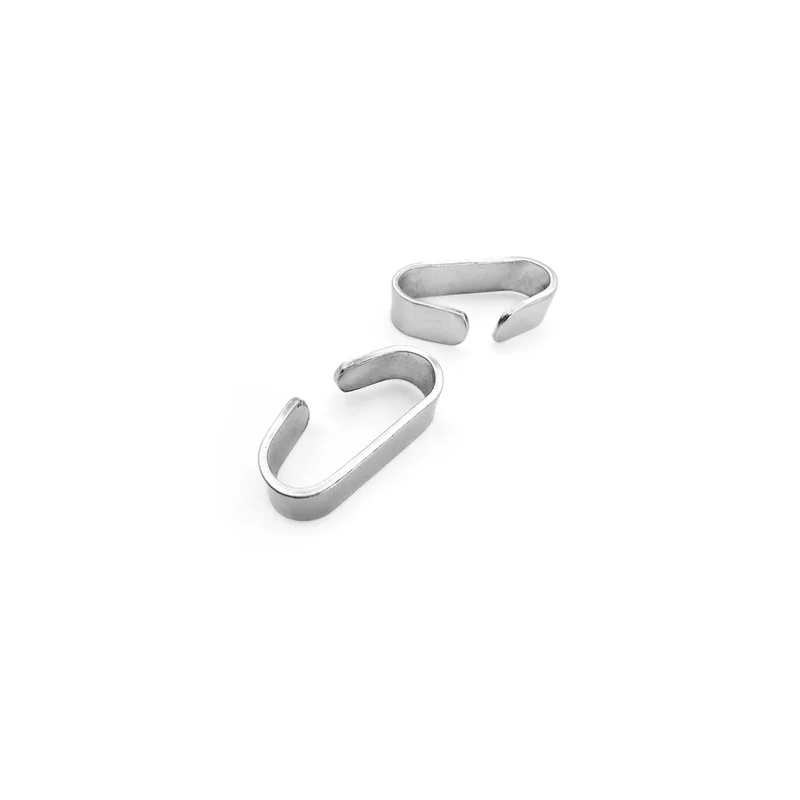 Flat hooks Silver Fager