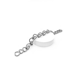 Non-Swivel Curb chain Silver