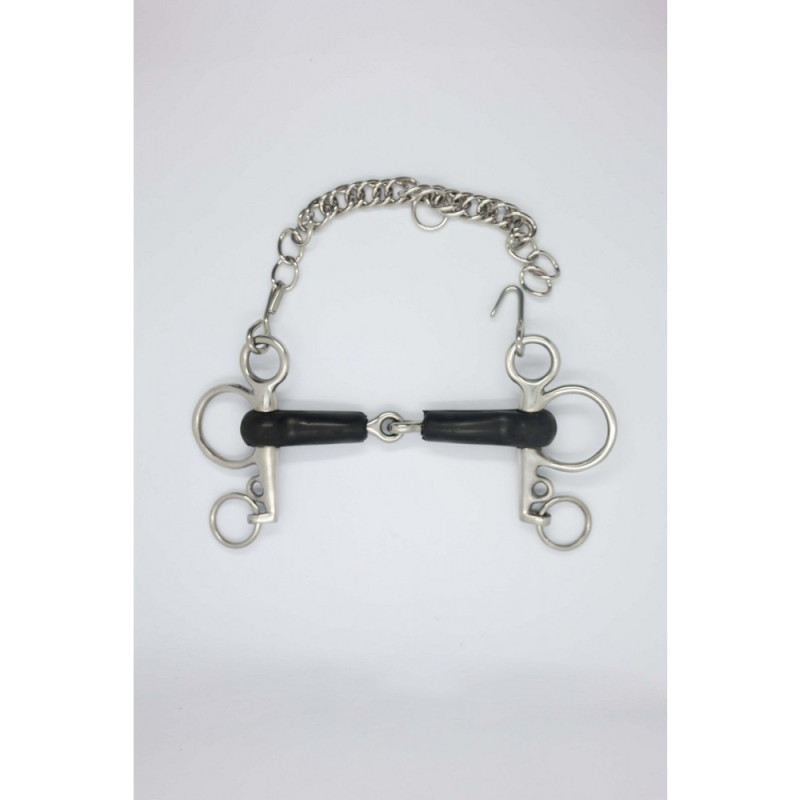 Mors Pelham Caoutchouc - Harcour