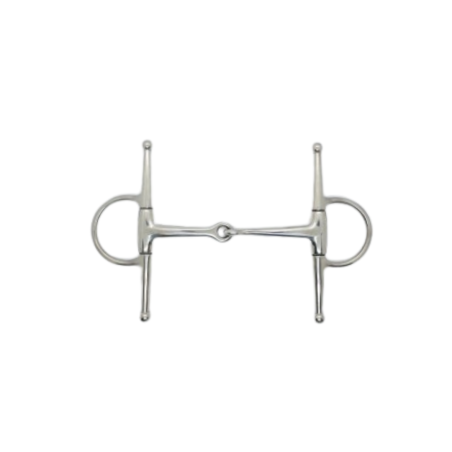 Full cheek bit single jointed inox - Harcour