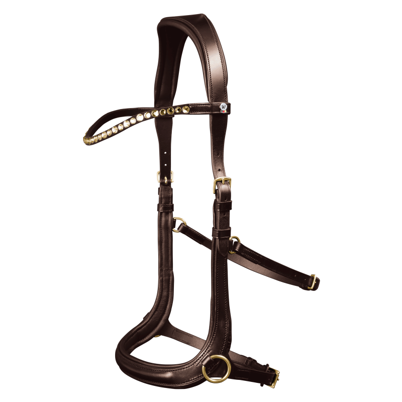 Bridon X-Line sans mors bitless Sensation - rênes