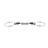 Mors 2 anneaux double brisure rouleaux en cuivre