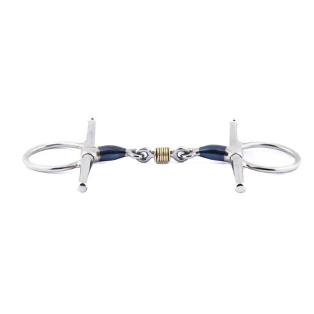 Sweet iron full cheek brass ring