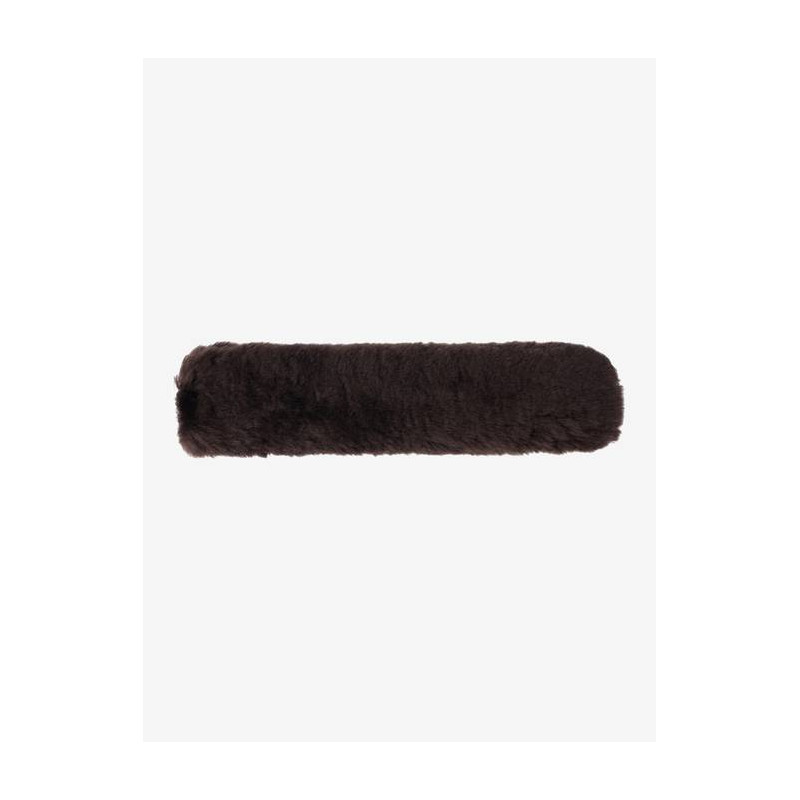 Lambswool cover for noseband