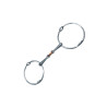 Large rings double jointed gag bit