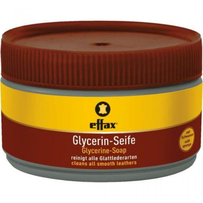 Savon glycériné 250 ml avec éponge - Effax