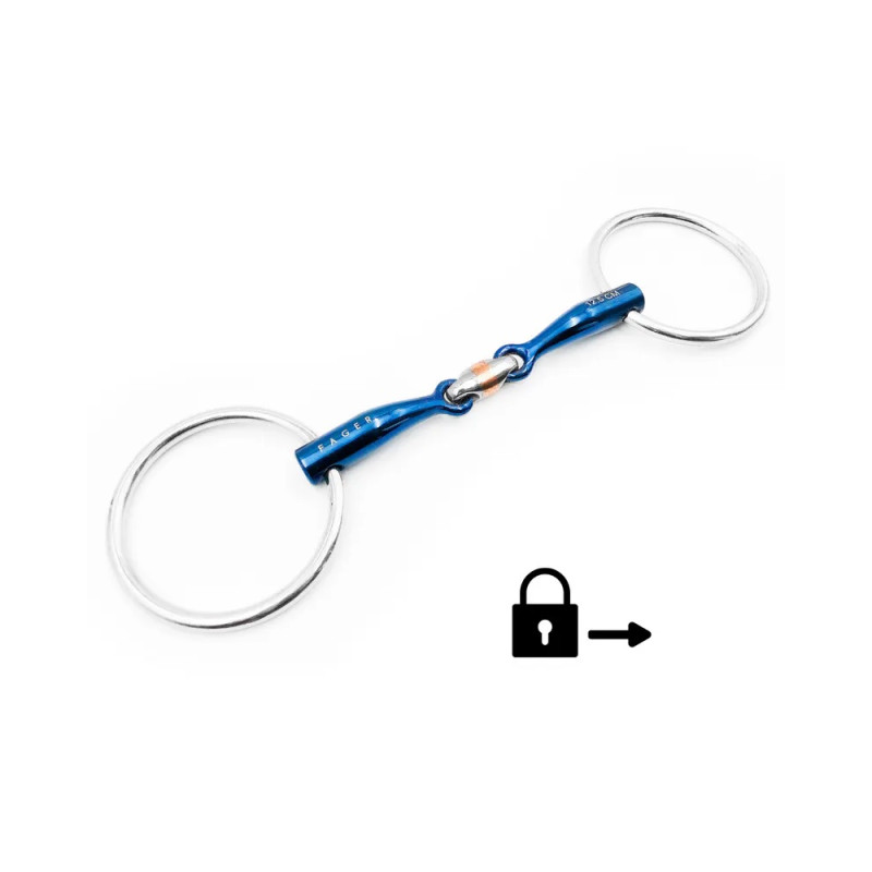 Mors Oscar loose rings double broken titanium