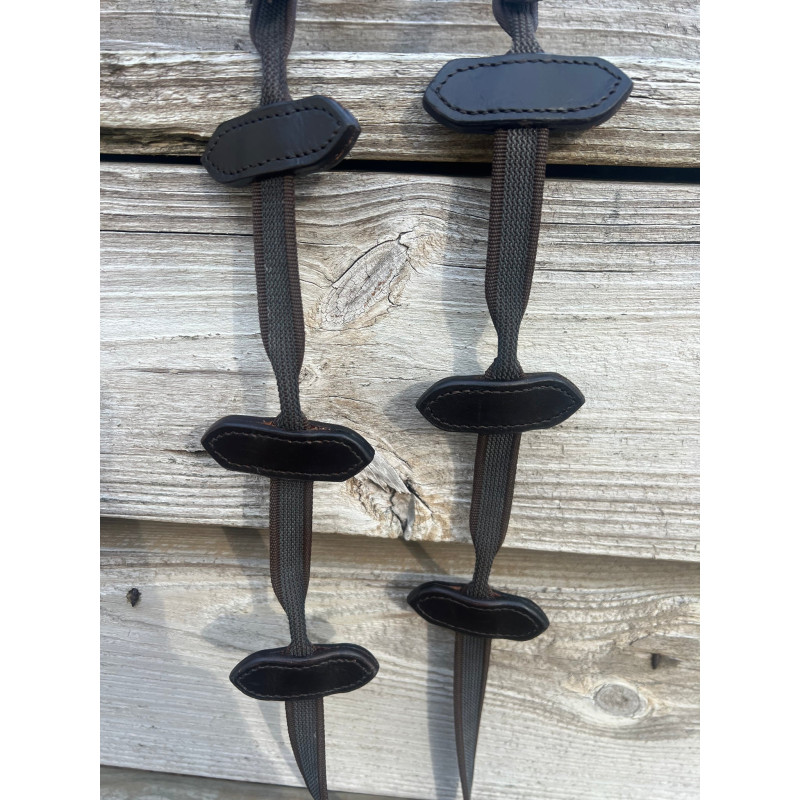 Web Reins Aaron Vale with 3 slim hand grip - Correct Connect