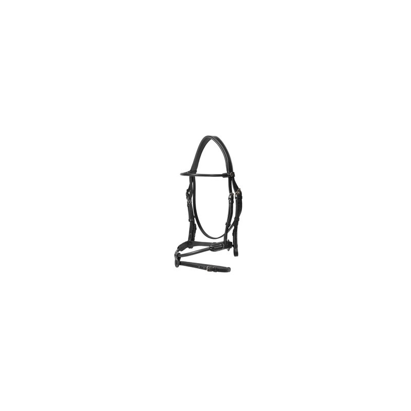 Bridon cuir rond - Dy'on
