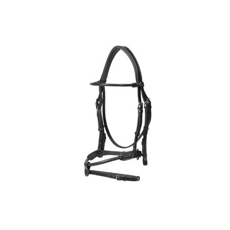 Round leather bridle - Dy'on