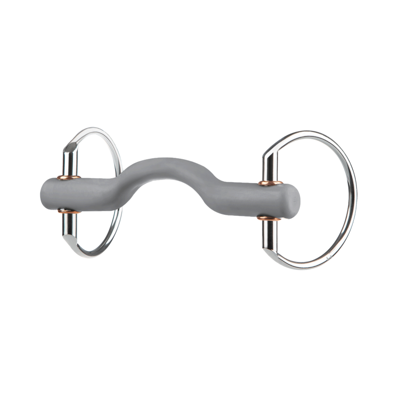 Eggbutt Snaffle With Tongue Port Bit - Beris