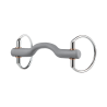 Eggbutt Snaffle With Tongue Port Bit - Beris