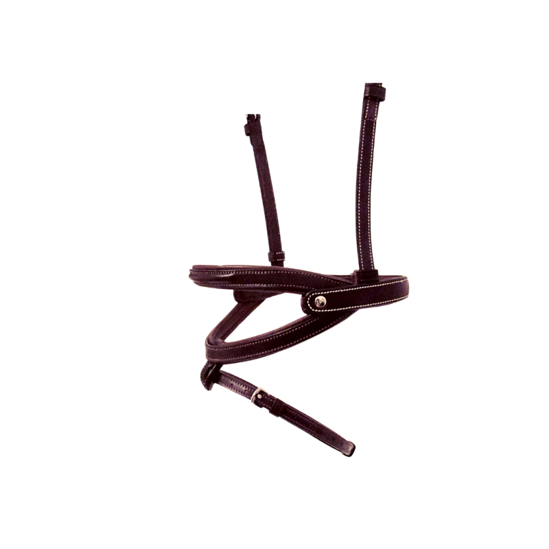 Brazilian Noseband Silver Crown