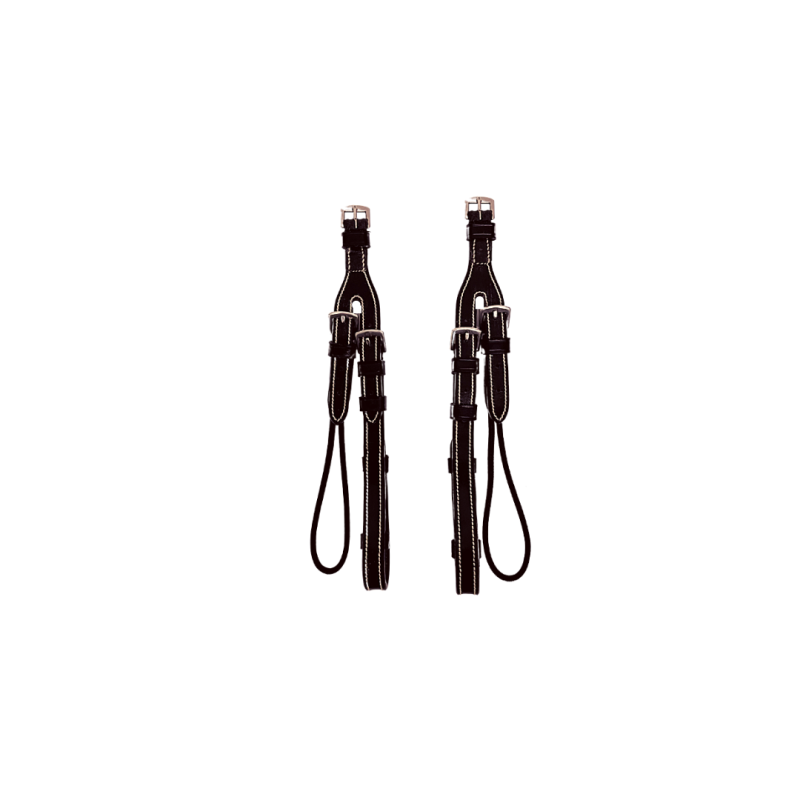 Cheek piece ANTI-TONGUE-PASSE - Silver Crown