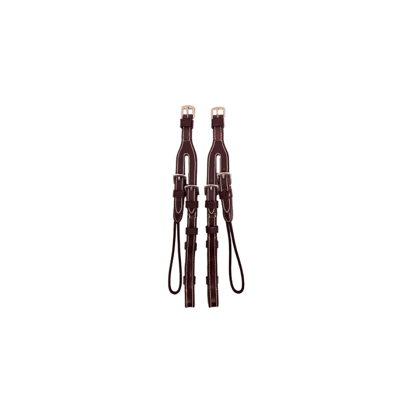 Cheek piece ANTI-TONGUE-PASSE - Silver Crown