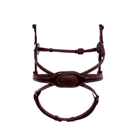 Spider Noseband Silver Crown