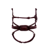 Spider Noseband Silver Crown