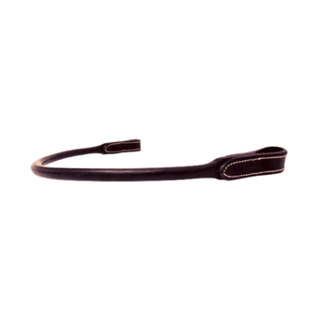 Round Leather Browband