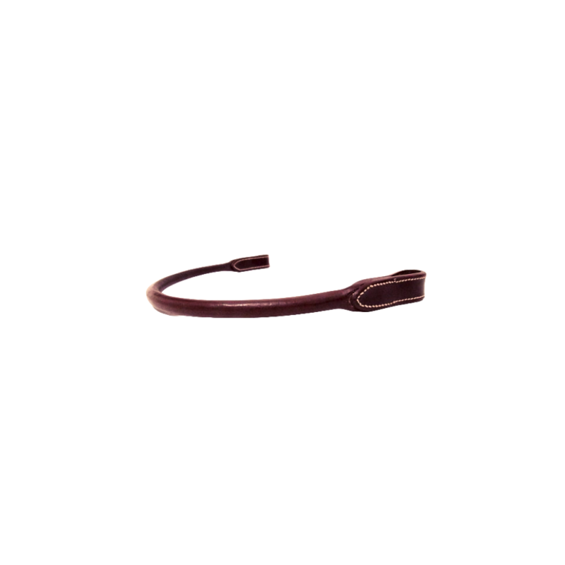 Round Leather Browband