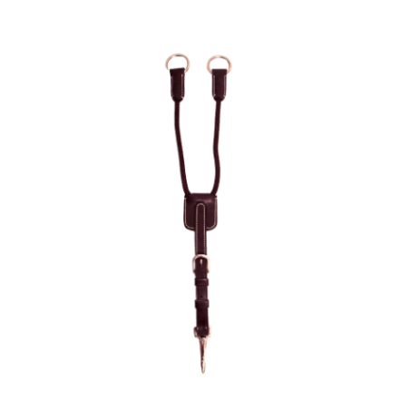 Leather and Cord Martingale Attachment