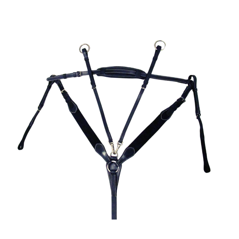 Breastplate with martingale attach - Cavaletti