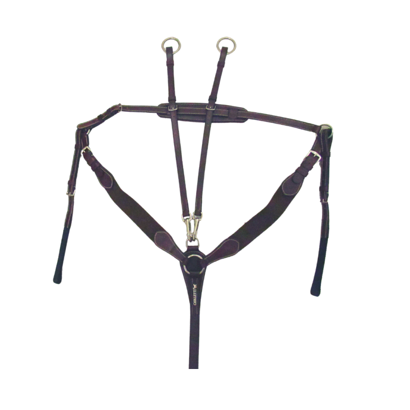 Breastplate with martingale attach - Cavaletti