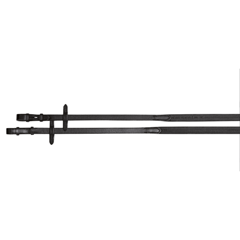 Eventa Rubber Reins with Stops with Hook Stud Passier