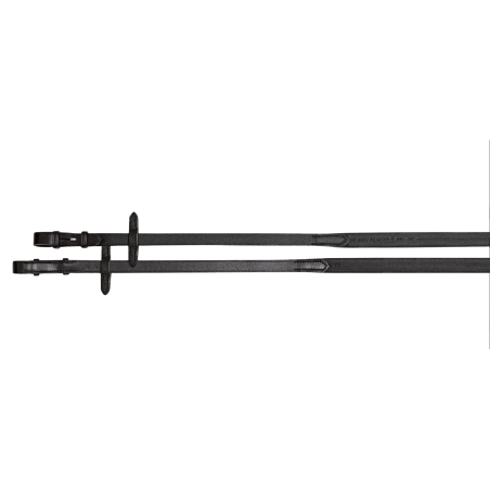 Eventa Rubber Reins with Stops with Hook Stud Passier